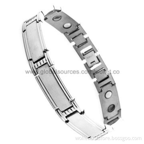 Healthcare Titanium Bracelet, Magnetic Health Energy Care Bracelet